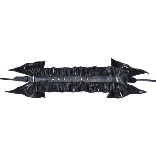 Liquid PU Punk Bow Headband