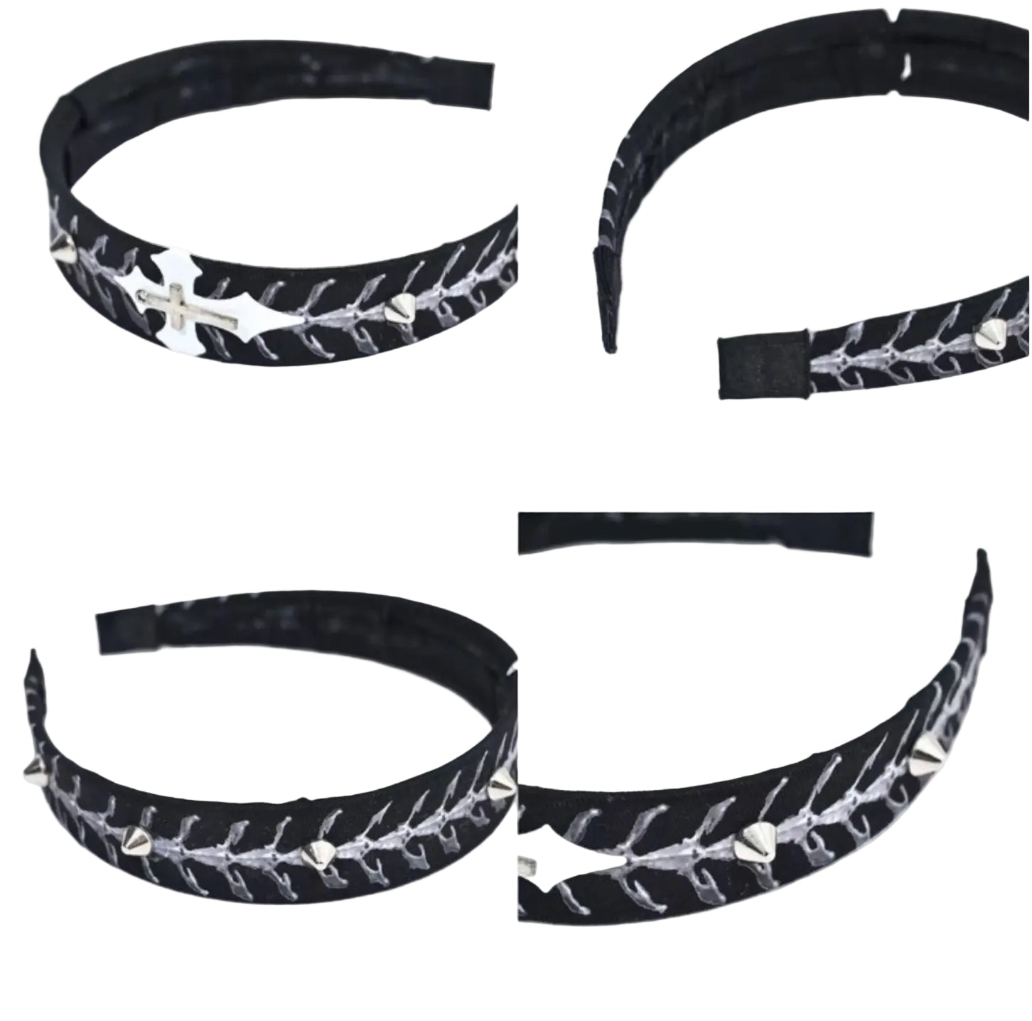 Gothic Kreuzkette Stachel Stirnband product image 5
