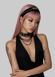 Chain-Trim Faux-Fur Headband product image 3