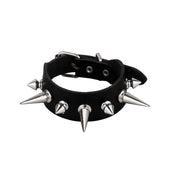 Full Spike Leather Punk Cuff product image 5