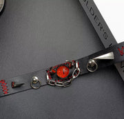 Devil Eye Leather Gothic Choker product image 2