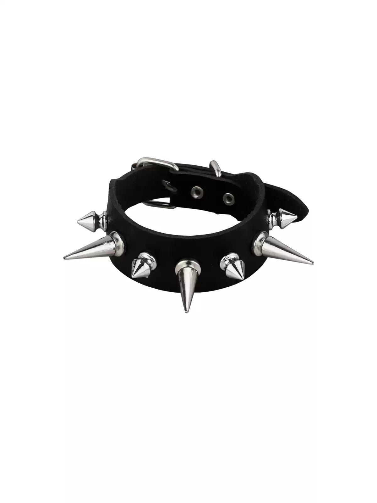 Conical Spike Leather Punk Cuff product image 1