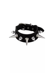 Conical Spike Leather Punk Cuff product image 1