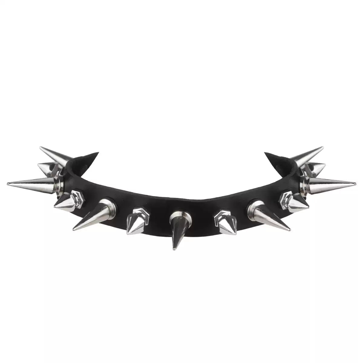 Mixed Spike Leather Gothic Choker product image 1