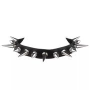 Mixed Spike Leather Gothic Choker product image 1