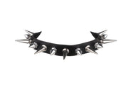 Mixed Spike Leather Gothic Choker product image 5