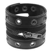 Zipper Stud Moto Wrist Cuff product image 1