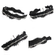 Black Pleated Thorn Headband product image 4