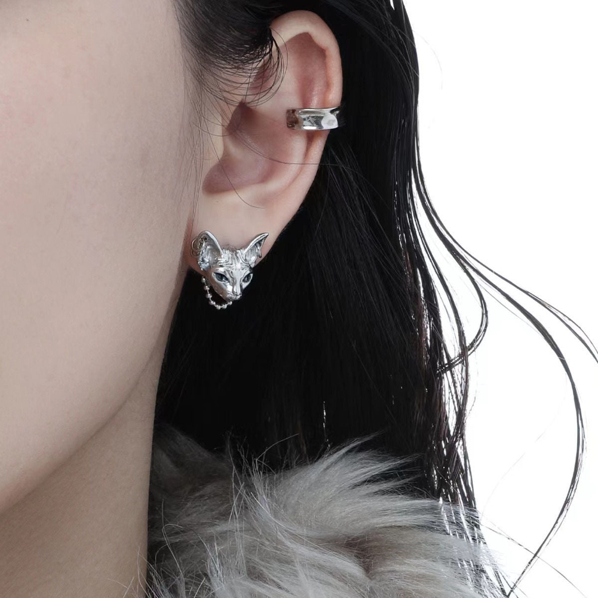 RIZZNOVA DOLL-DOLL Devon Cat Earrings