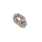 Faux-Fur Side Hair Clip product image 1