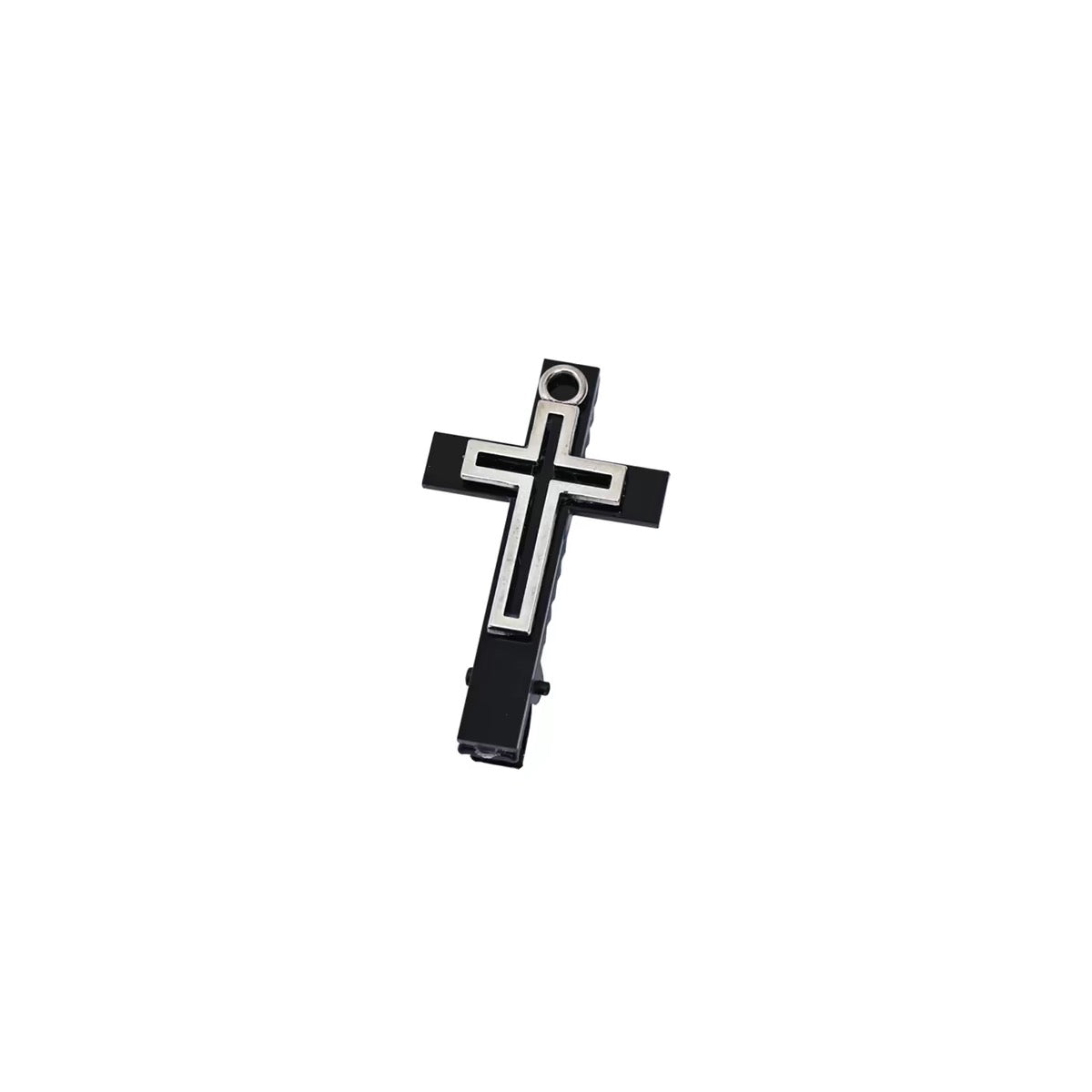 Acrylic Cross Hair Clip Set