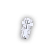 Acrylic Cross Hair Clip Set