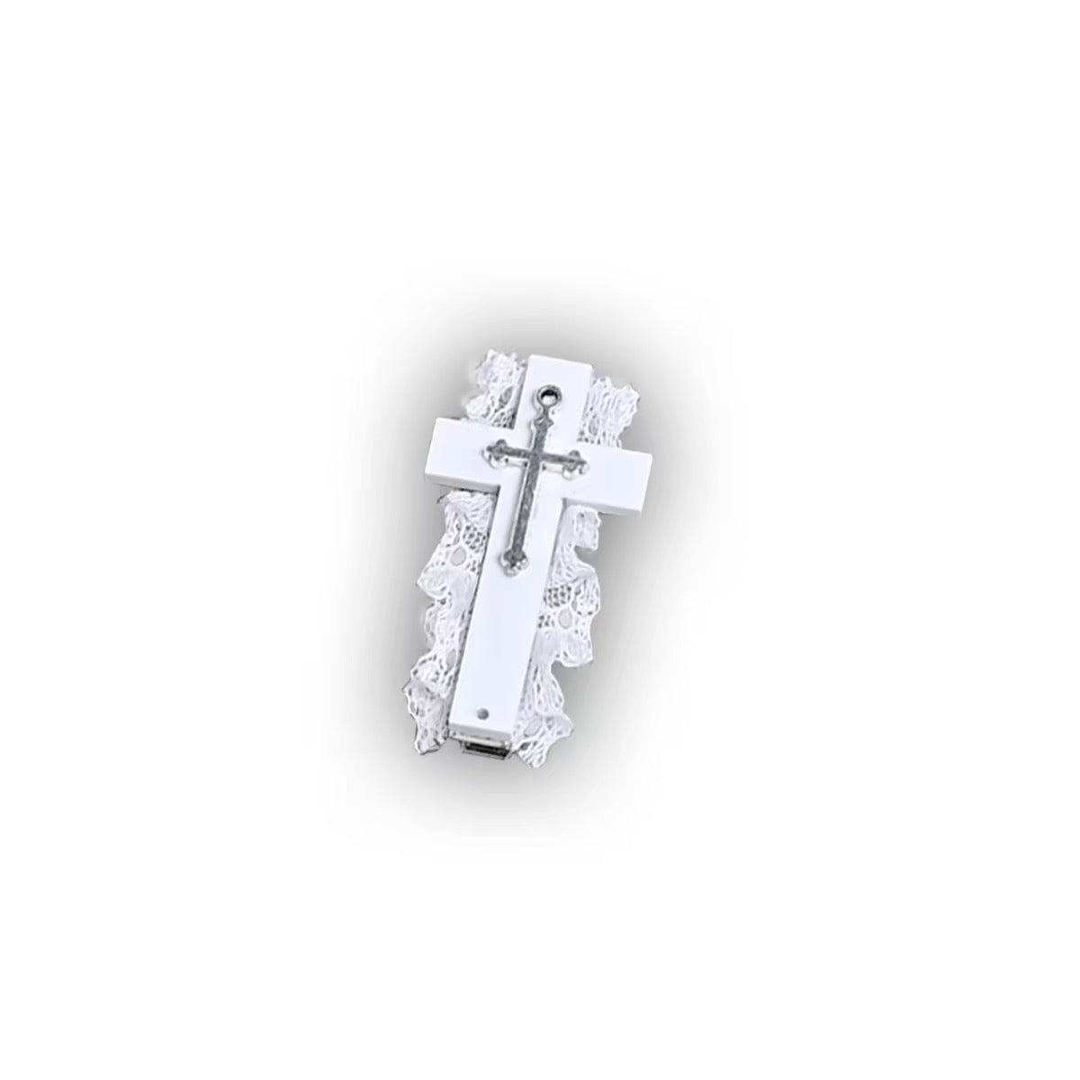 Acrylic Cross Hair Clip Set