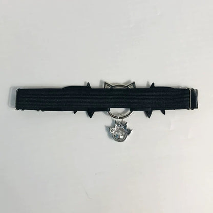 Lolita Gothic Demon Wing & Cat Claw Pendant Leather Leg Garter Thigh Strap
