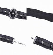 Asymmetric Star Faux-Leather Choker product image 3