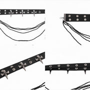 Layered Cross Studded Choker product image 5