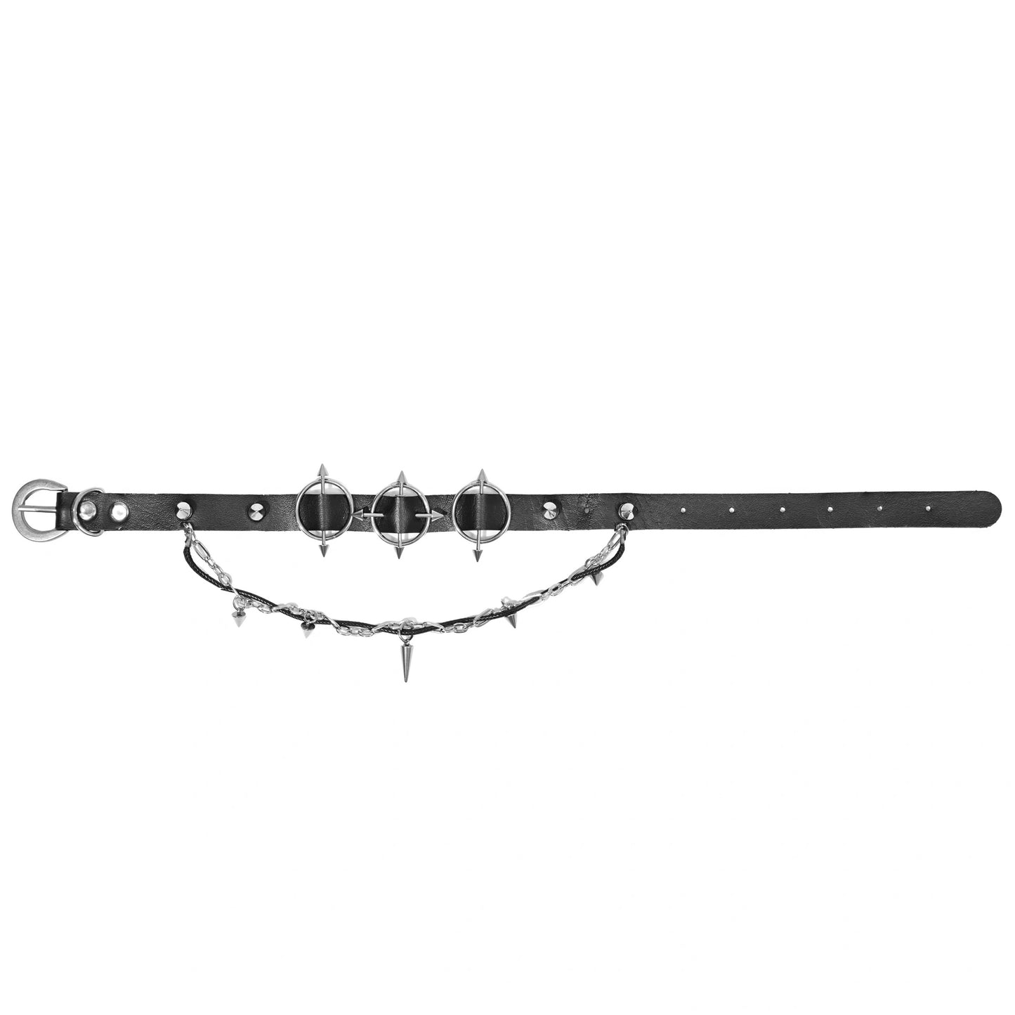 Metal Chain PU Choker