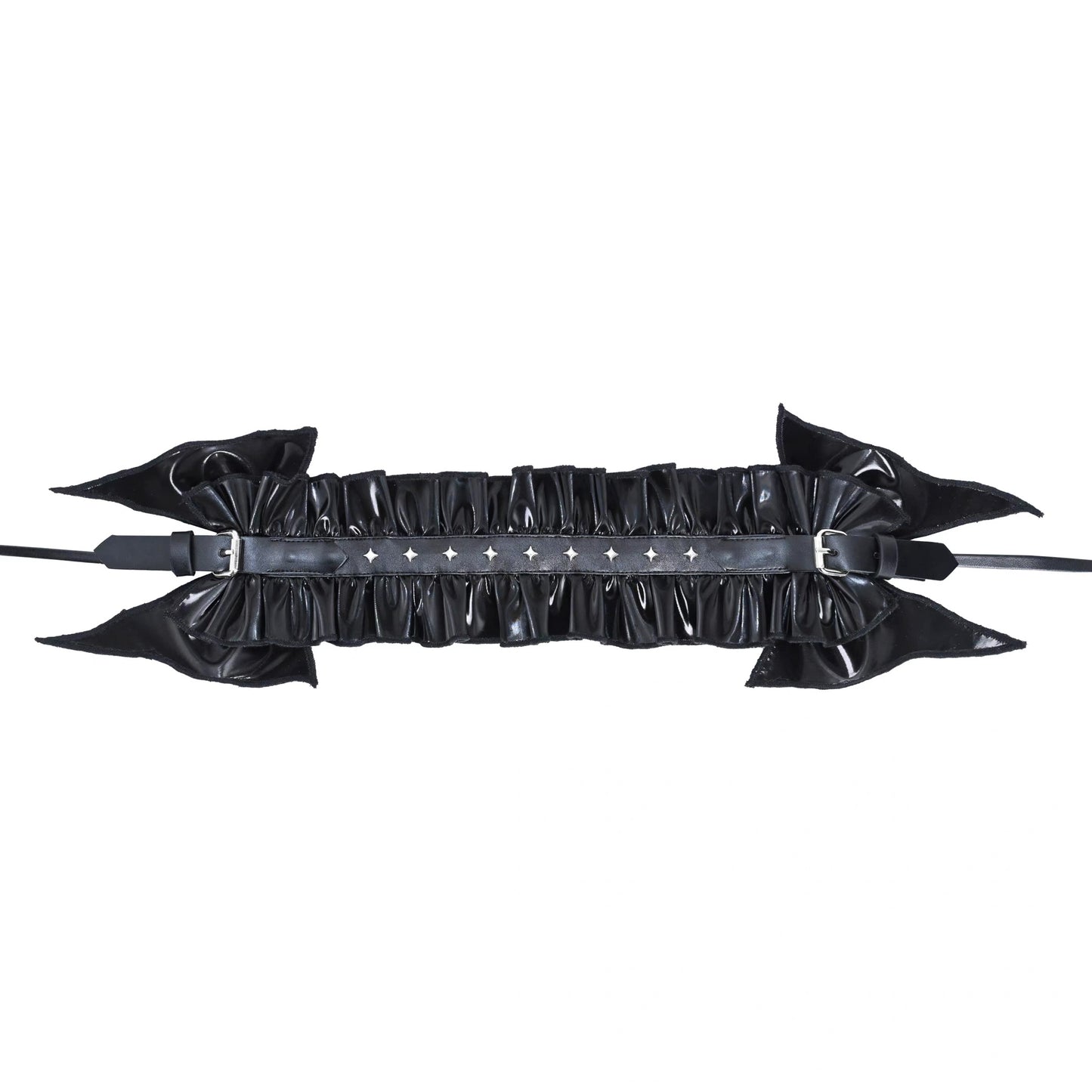 Liquid PU Punk Bow Headband