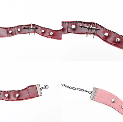 Snake-Pattern PU Witch Bracelet