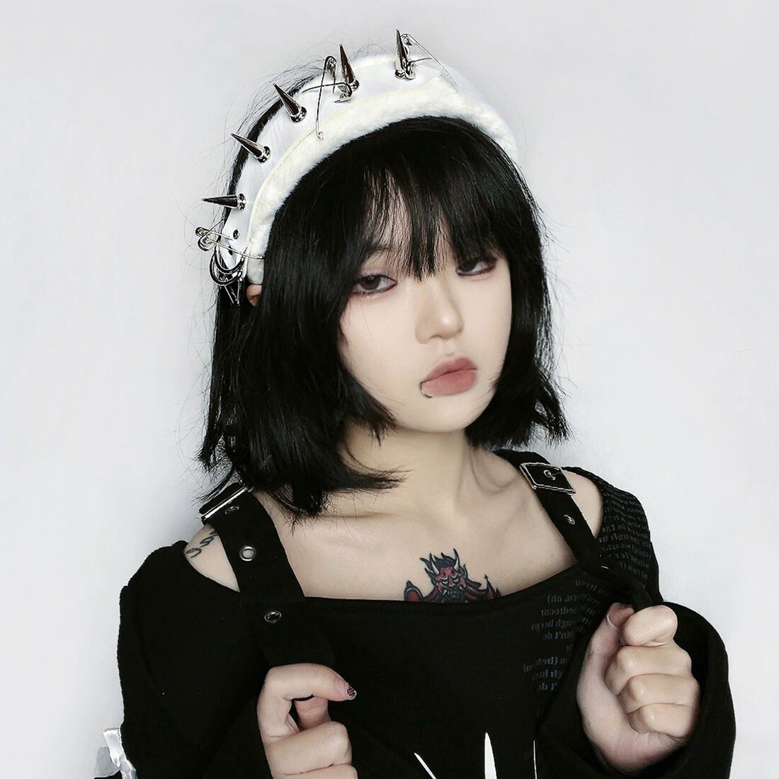 Gothic Punk Chain Headband
