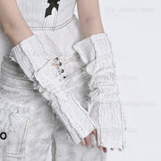 Punk Vintage Arm Warmers image 2