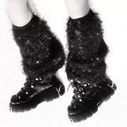 Furry Leg Warmers image 2