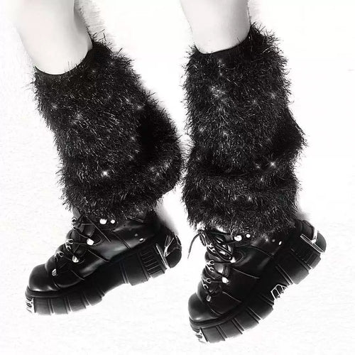 Furry Leg Warmers image 2