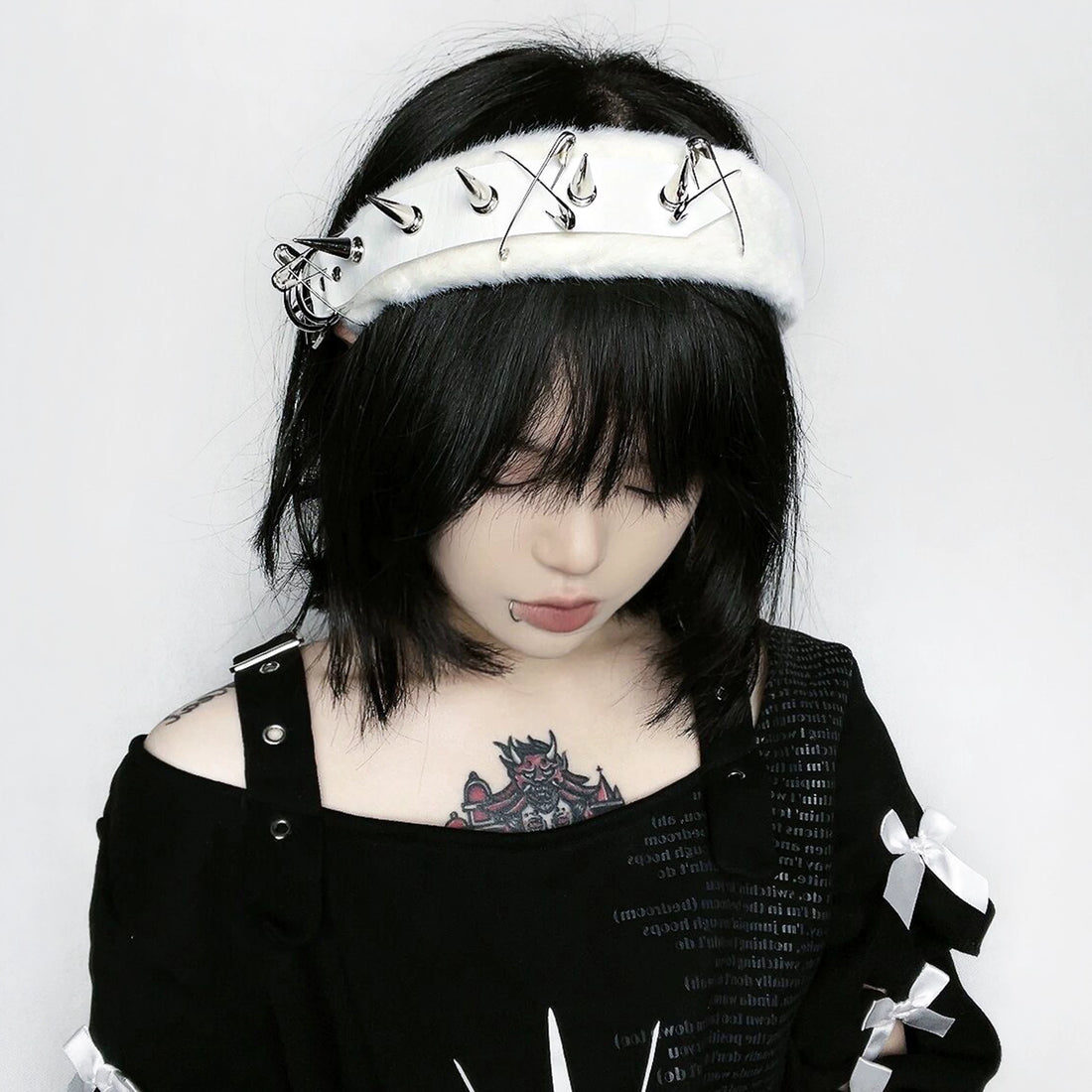 Gothic Punk Chain Headband