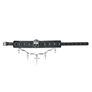 Gothic Cross Faux Leather Choker image 1