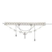Sweet Dark Cross Chain Spike Necklace image 1
