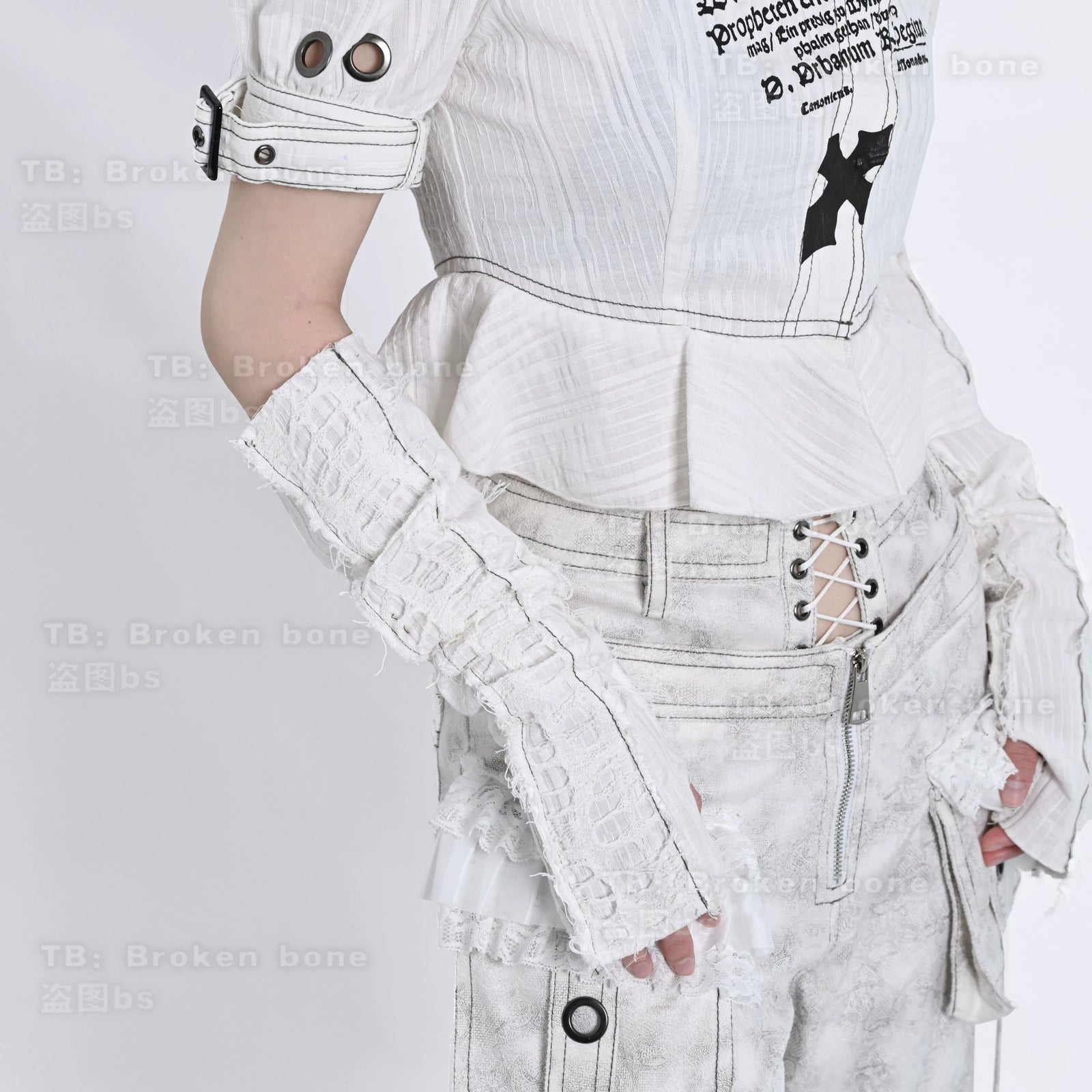 Punk Vintage Arm Warmers image 4