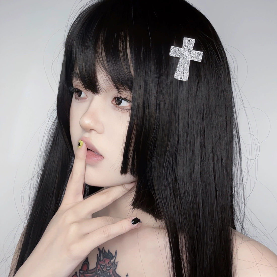 Vintage Cross Hair Clip