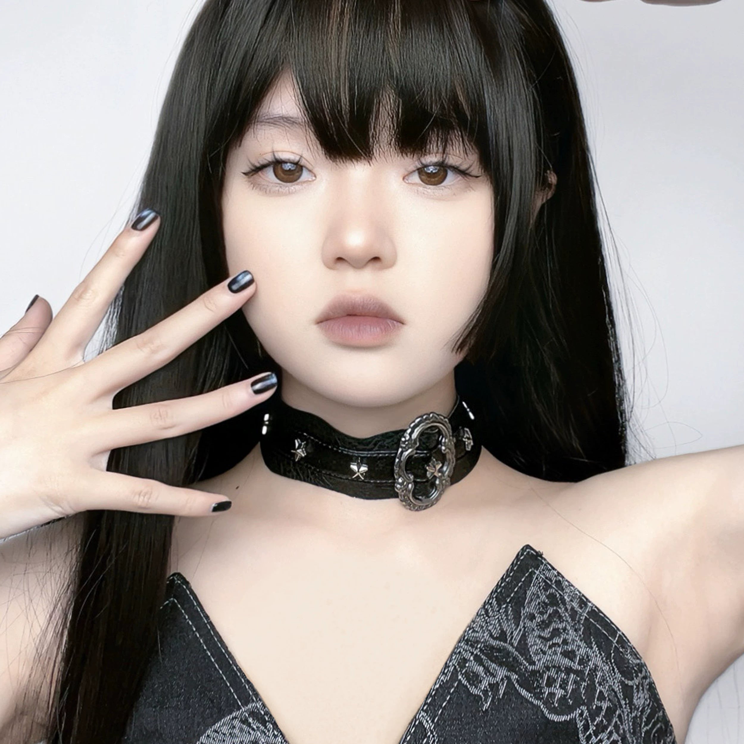 Gothic Punk Vintage Star Choker image 4