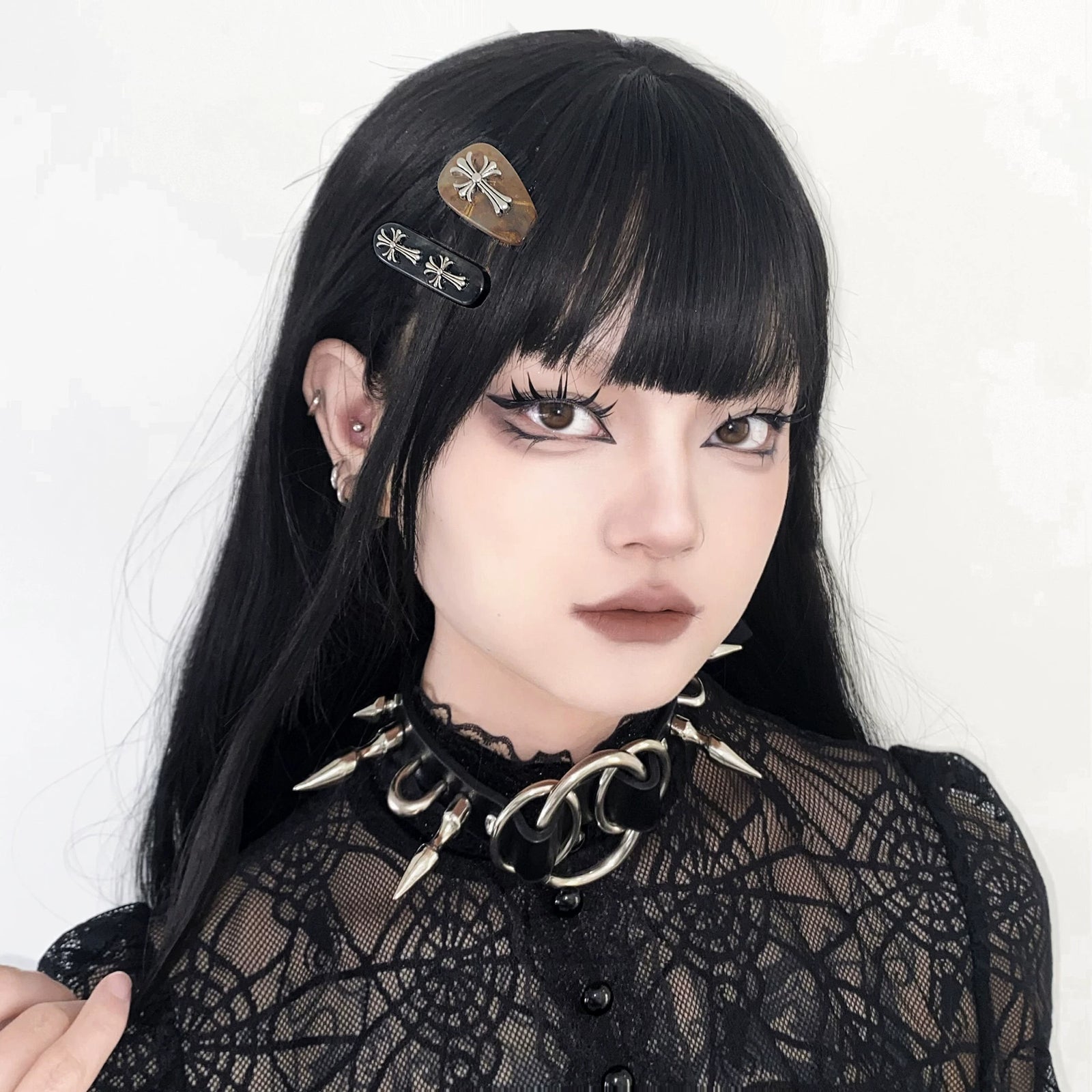 Punk Cross Hair Clip image 3