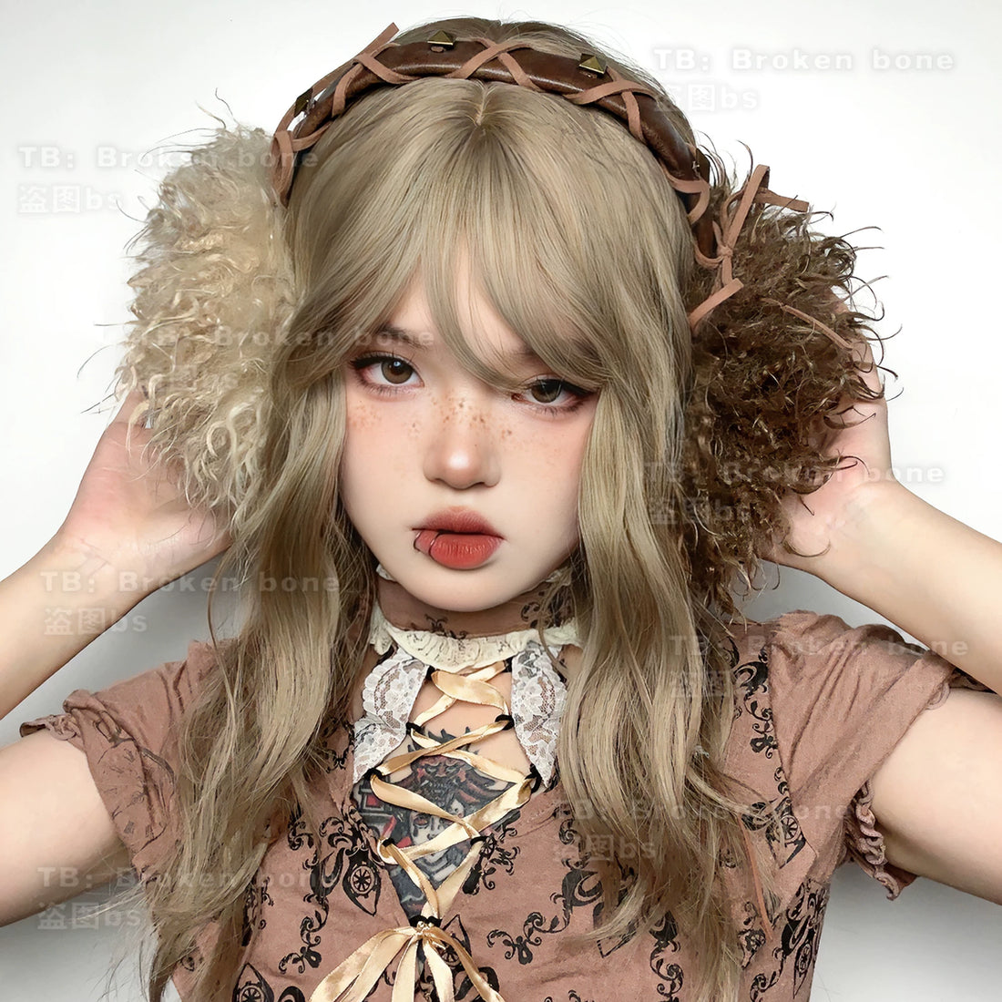 Faux Leather Earmuffs