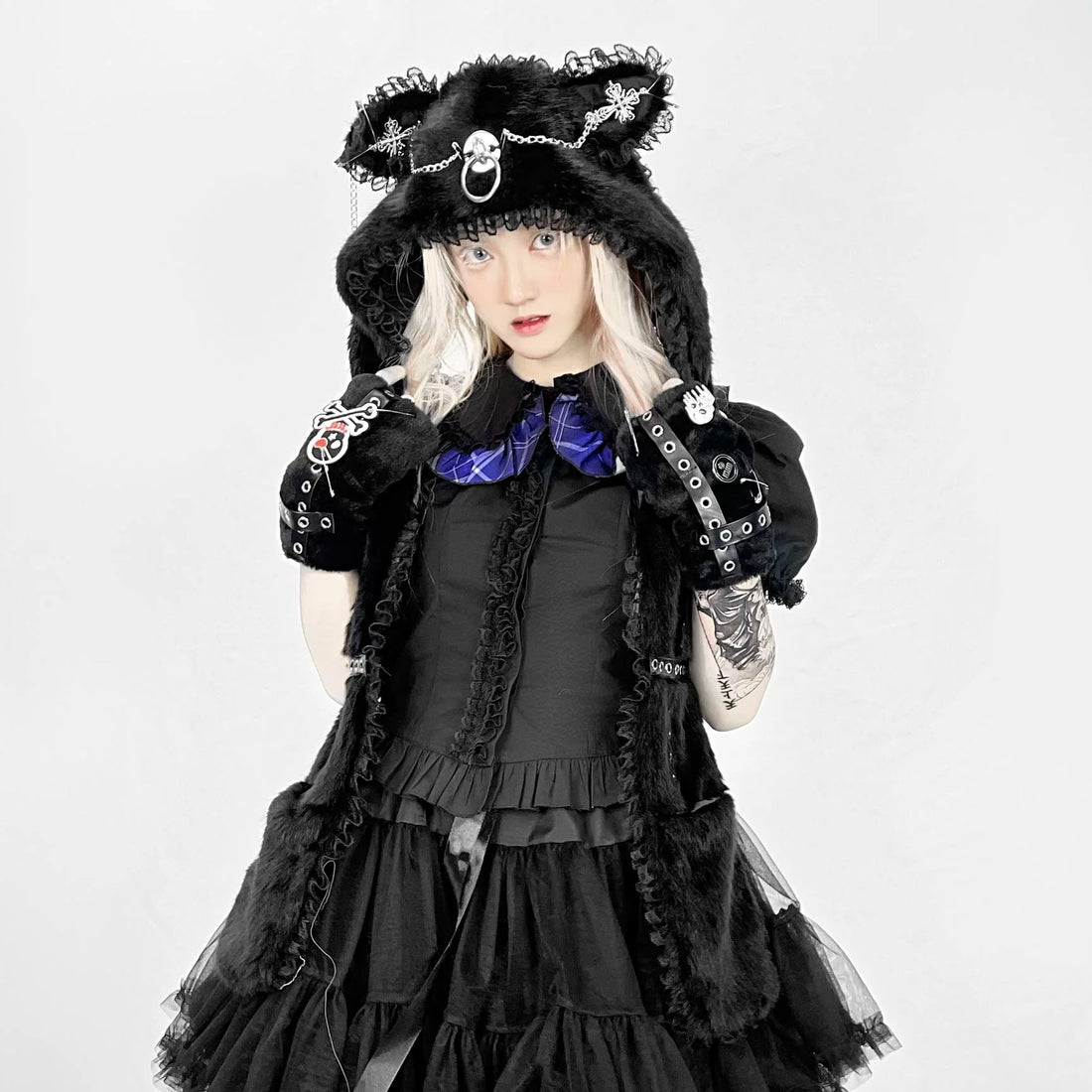 Punk Sweet Dark Hair Accessory
