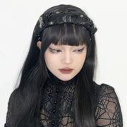 Gothic Sweet Dark Cross Star Headband image 4