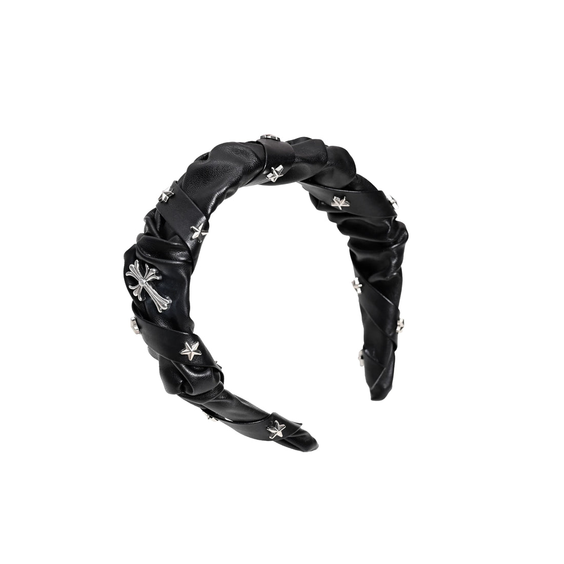 Gothic Sweet Dark Cross Star Headband