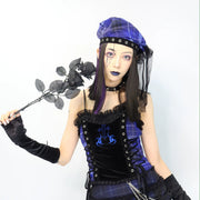 Gothic Punk Plaid Hat image 3