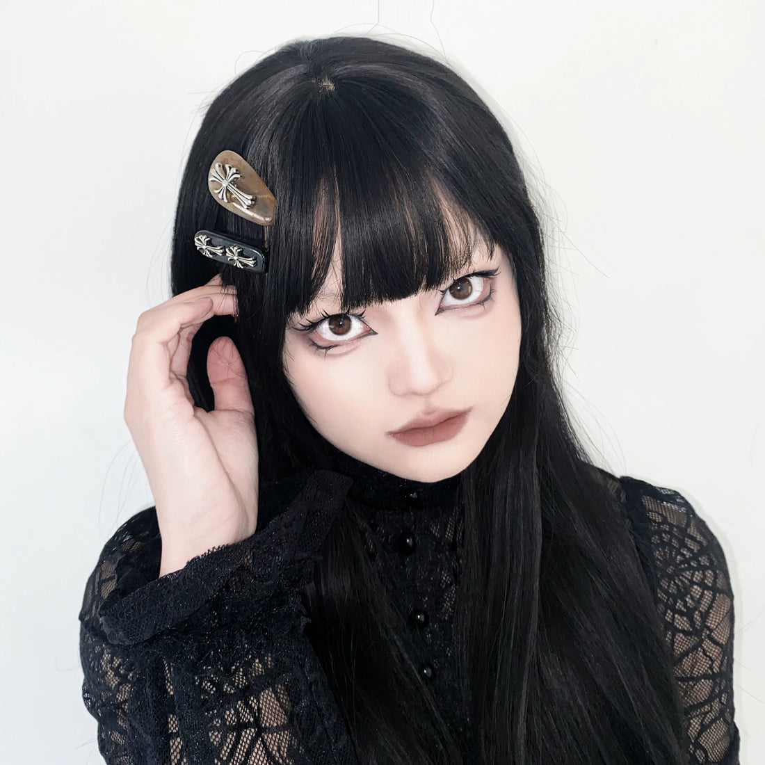 Punk Cross Hair Clip