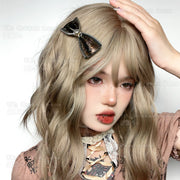Vintage Bow Faux Leather Hair Clip image 5
