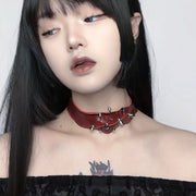 Gothic Punk Snake Faux Leather Choker image 5