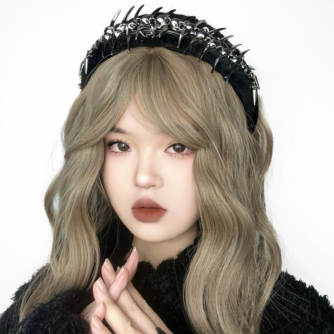 Gothic Punk Furry Headband