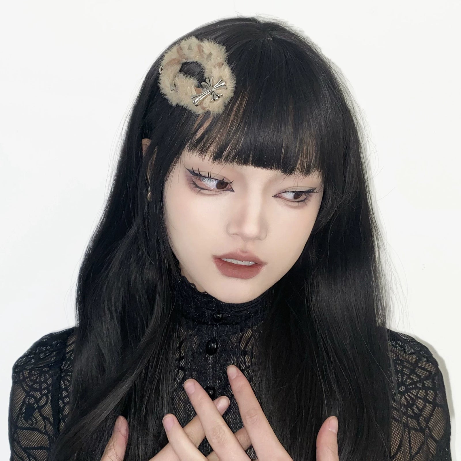 Furry Hair Clip image 4