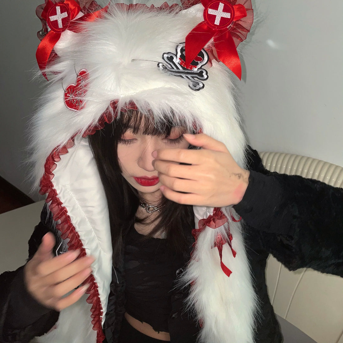 Punk Furry Hair Accessory