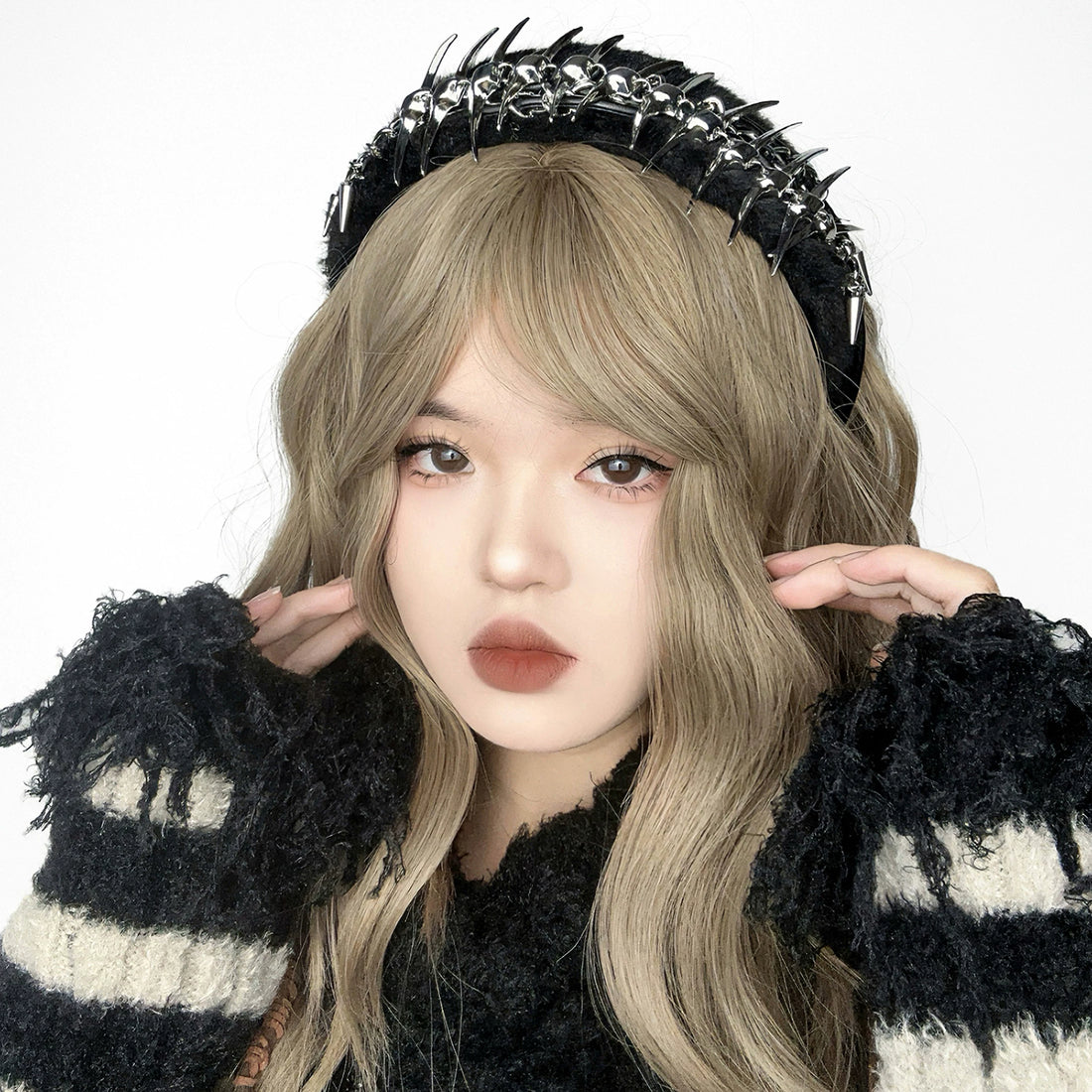 Gothic Punk Furry Headband