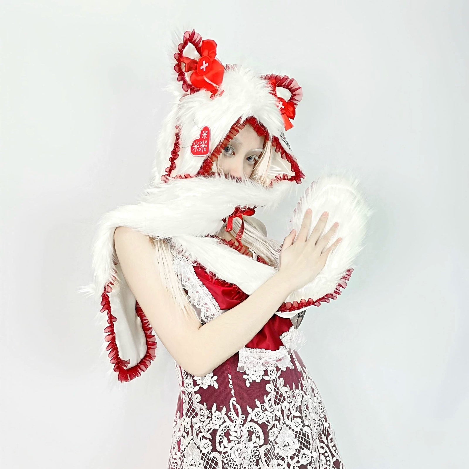 Punk Furry Hair Accessory image 2