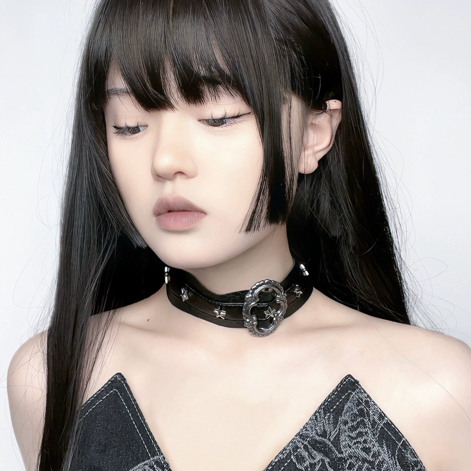 Gothic Punk Vintage Star Choker image 3