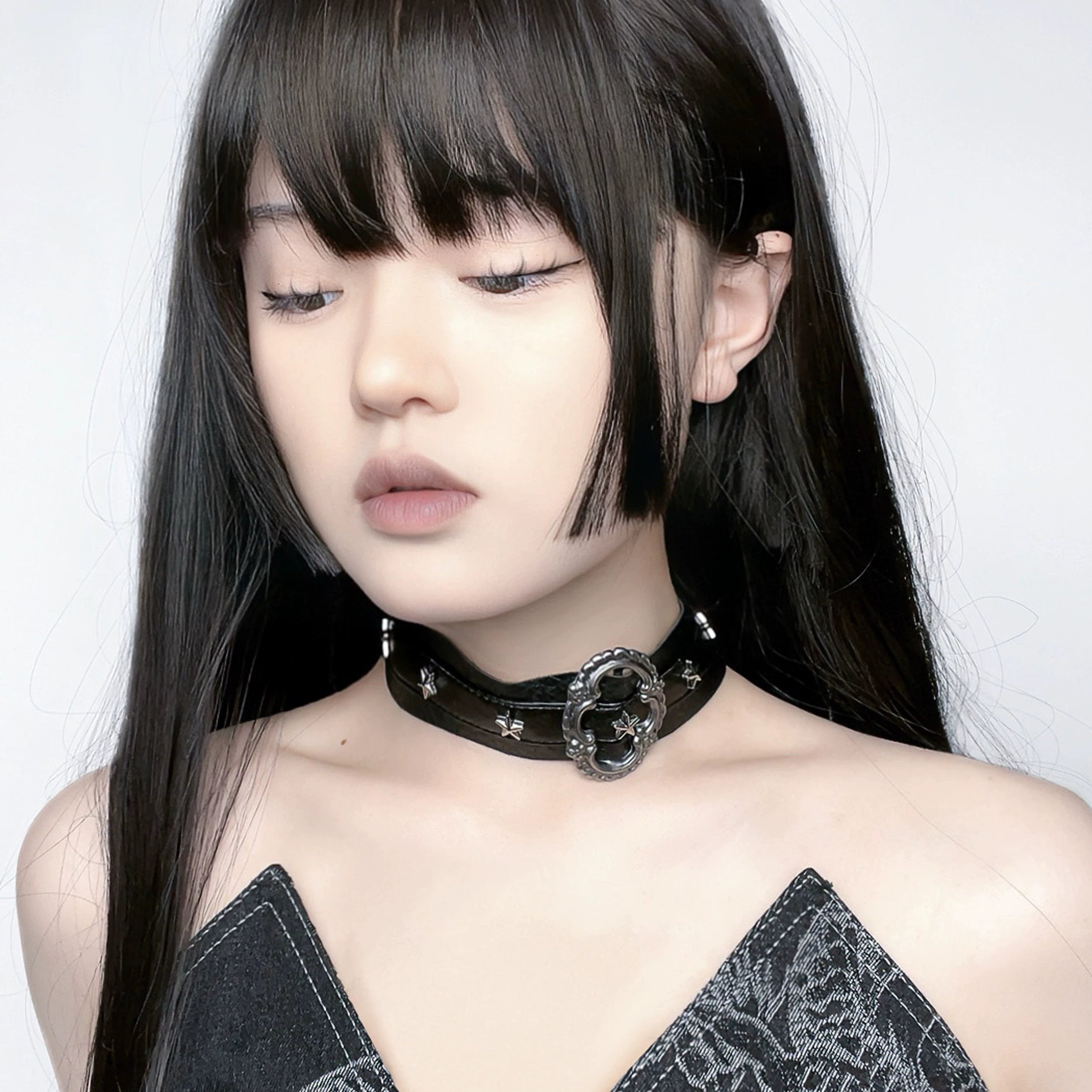 Gothic Punk Vintage Star Choker image 3