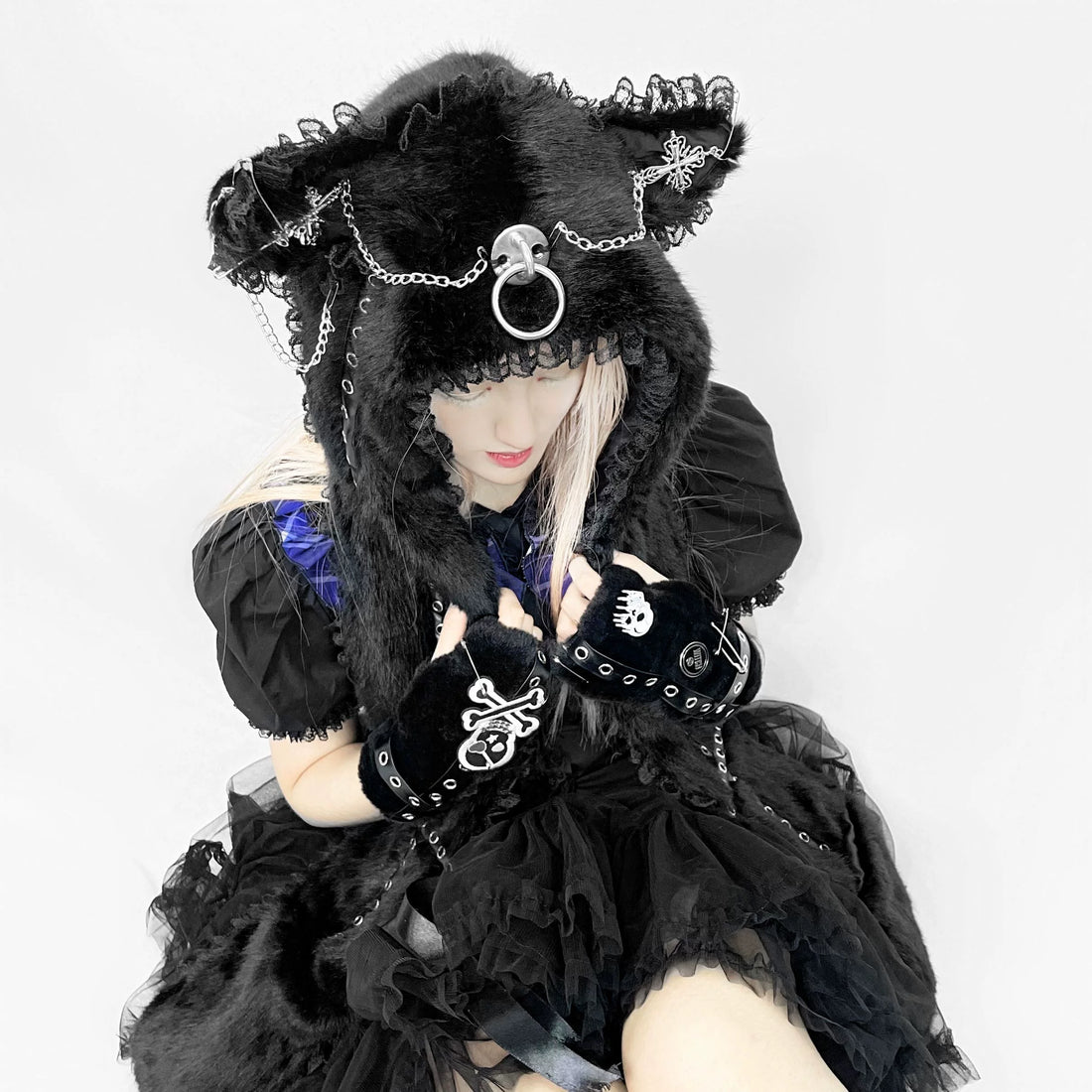 Punk Sweet Dark Hair Accessory